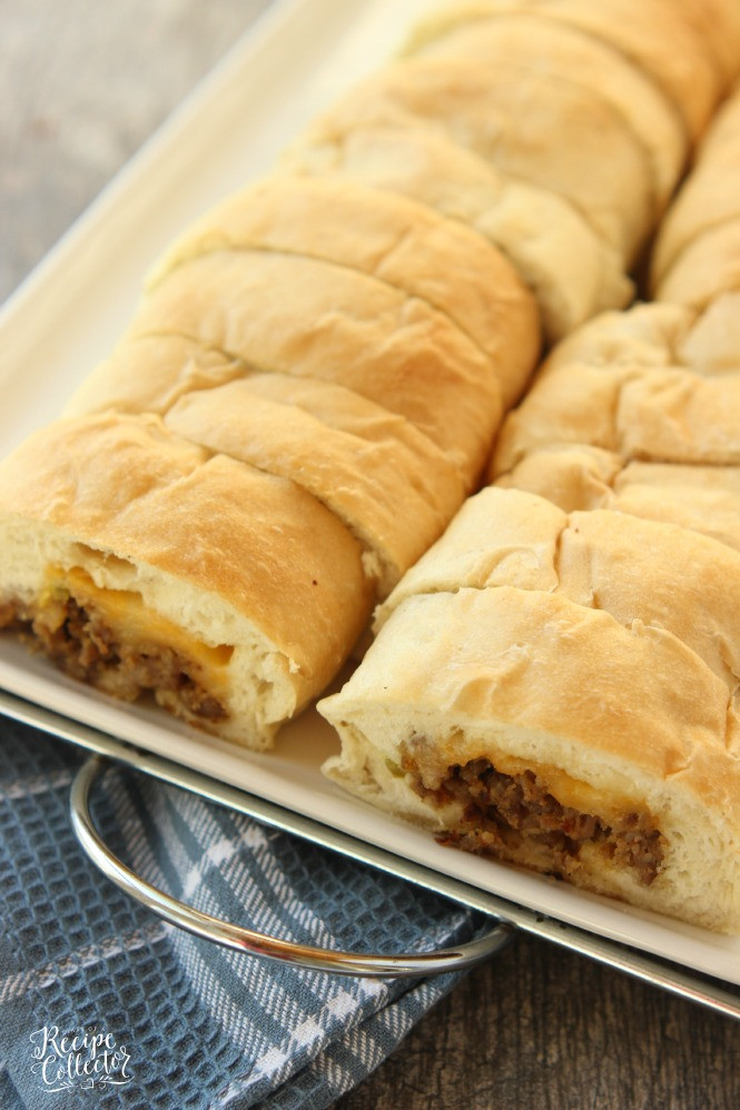 Sausage Bread Recipe
 Stuffed Sausage Bread Diary of A Recipe Collector