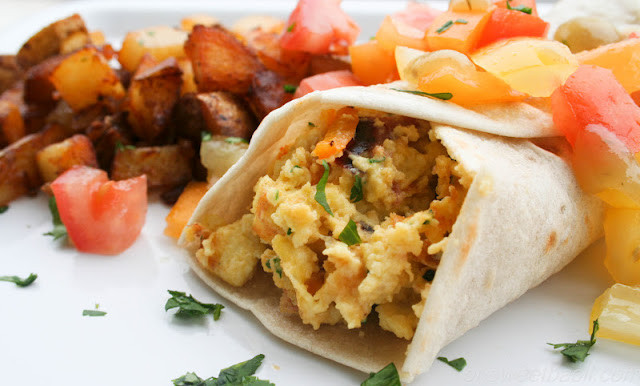 Sausage Breakfast Burrito Recipe
 Apple Sausage Breakfast Burritos Oh Sweet Basil