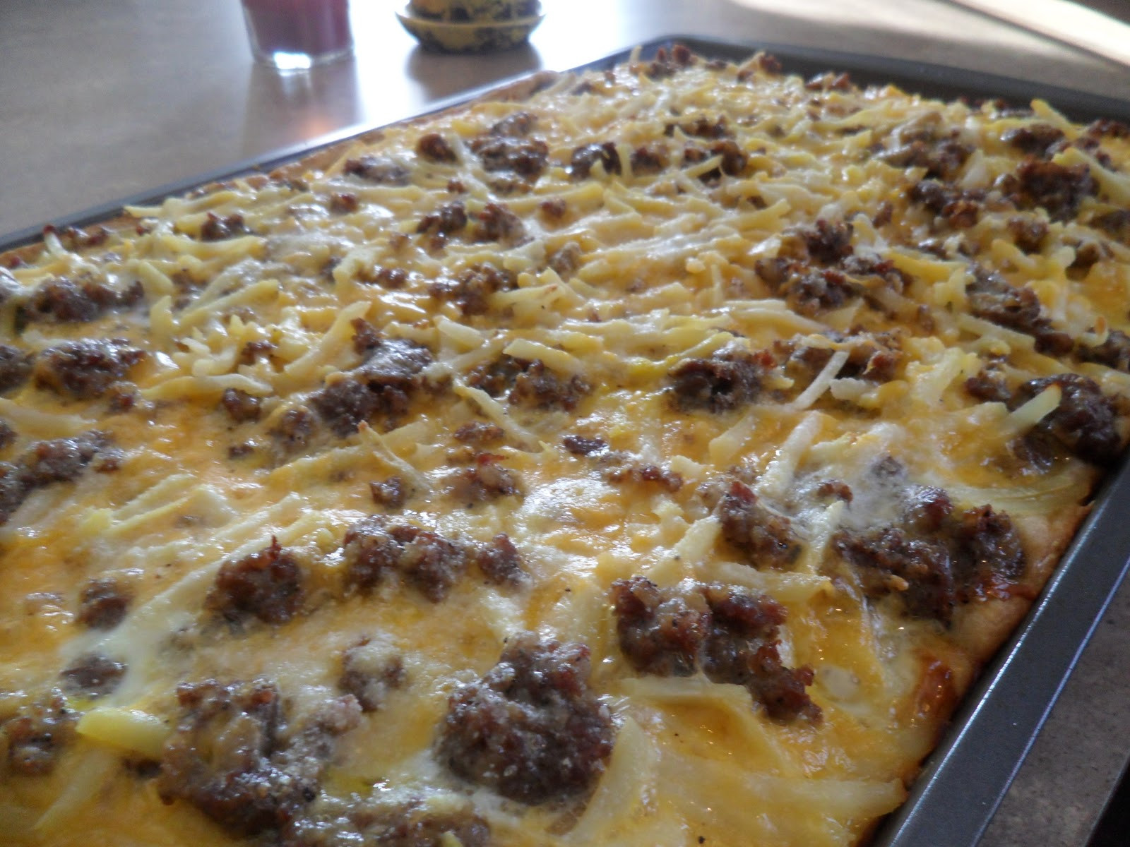 Sausage Breakfast Pizza
 A New Chapter Breakfast Sausage Pizza