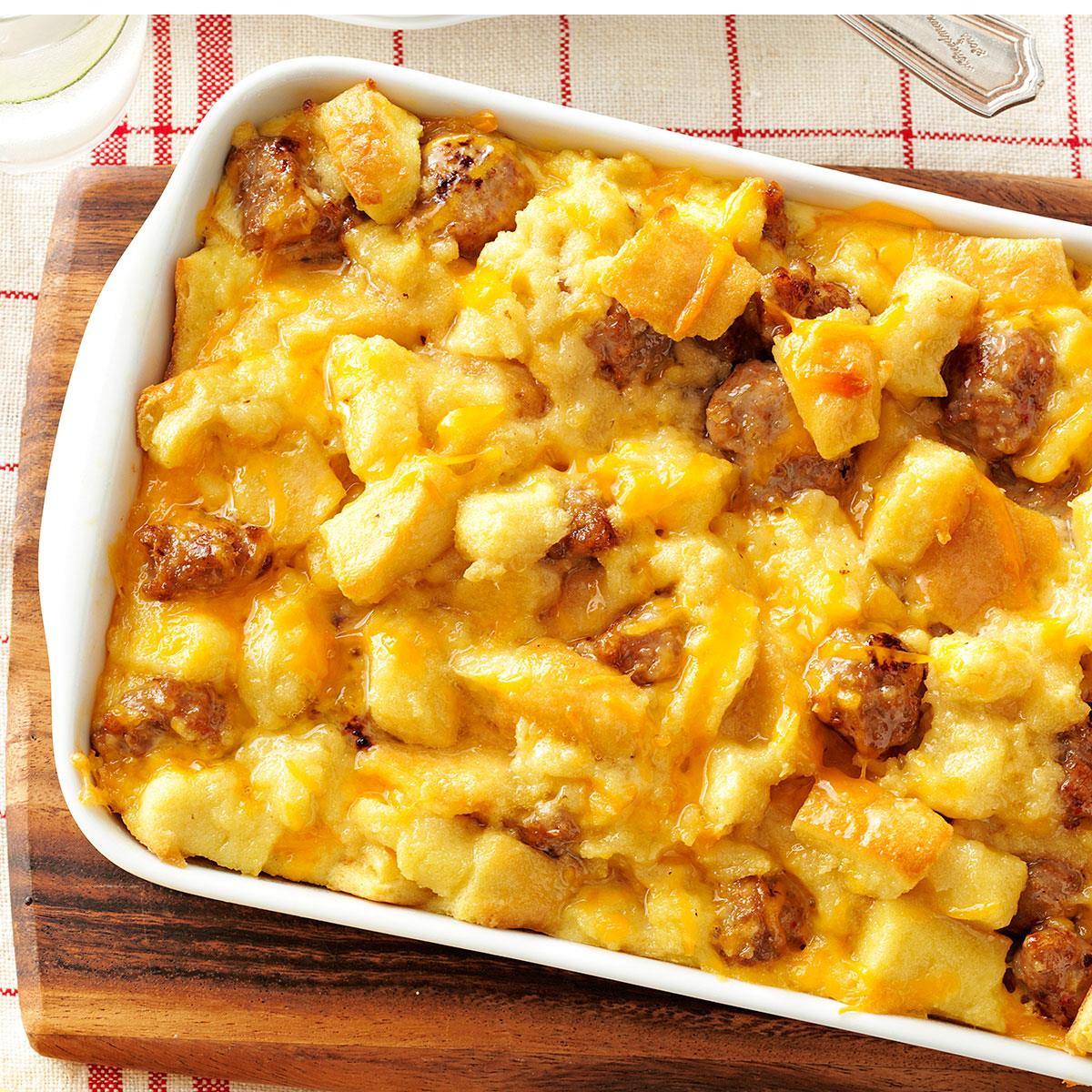 Sausage Egg And Cheese Casserole Without Bread
 Sausage and Egg Casserole Recipe