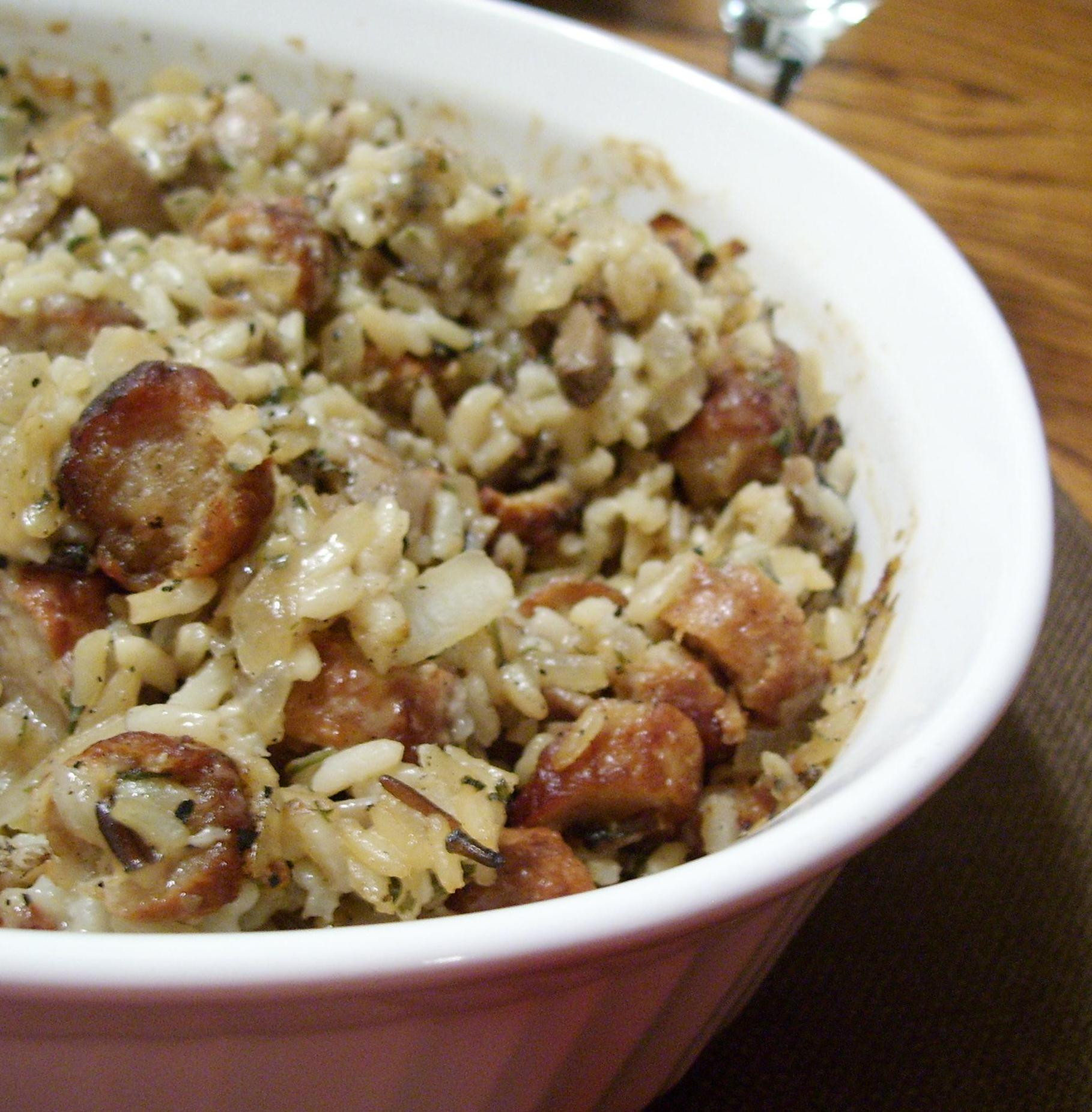 Sausage Rice Casserole
 Sausage Casserole