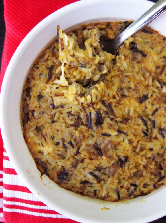 Sausage Rice Casserole
 Sausage and Wild Rice Casserole – Eat Drink Smile