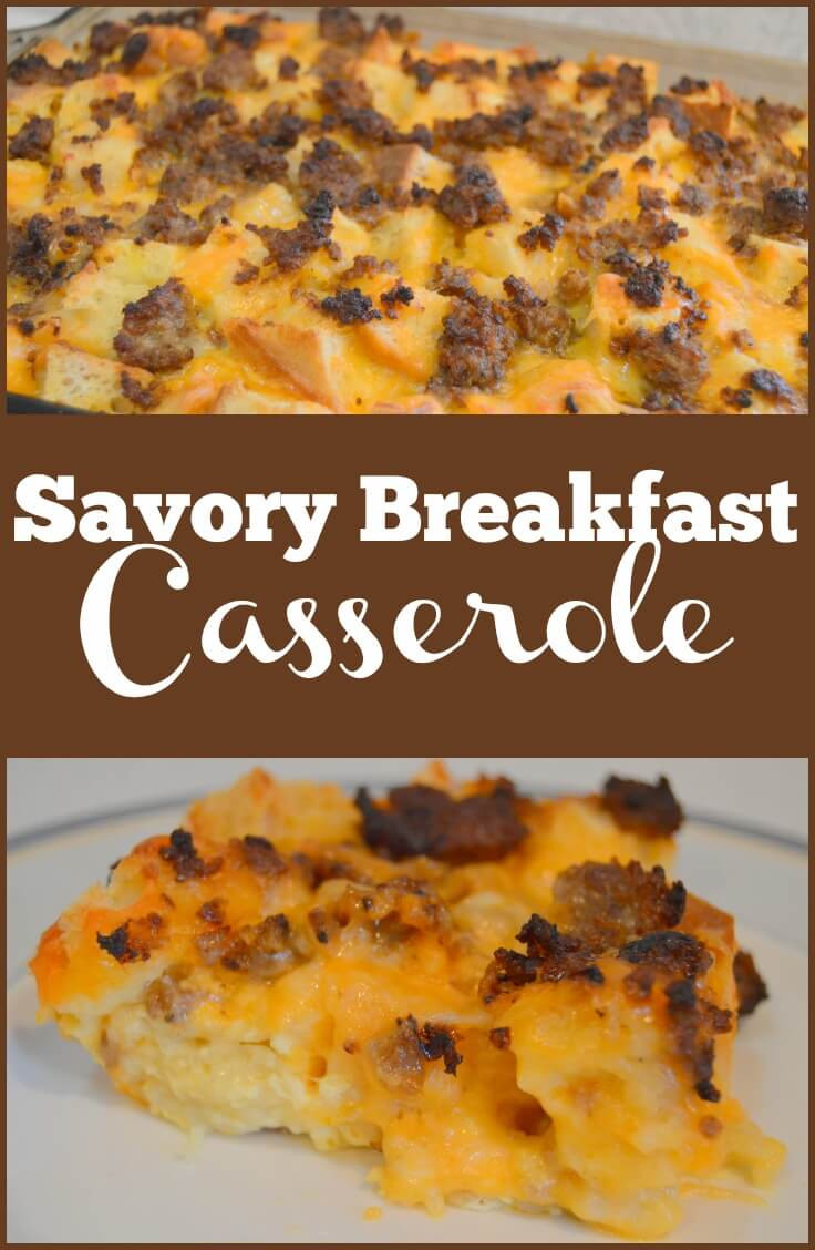 Savory Breakfast Casseroles
 Savory Breakfast Casserole