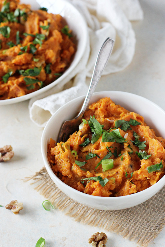 Savory Mashed Sweet Potatoes
 Savory Mashed Sweet Potatoes Cook Nourish Bliss