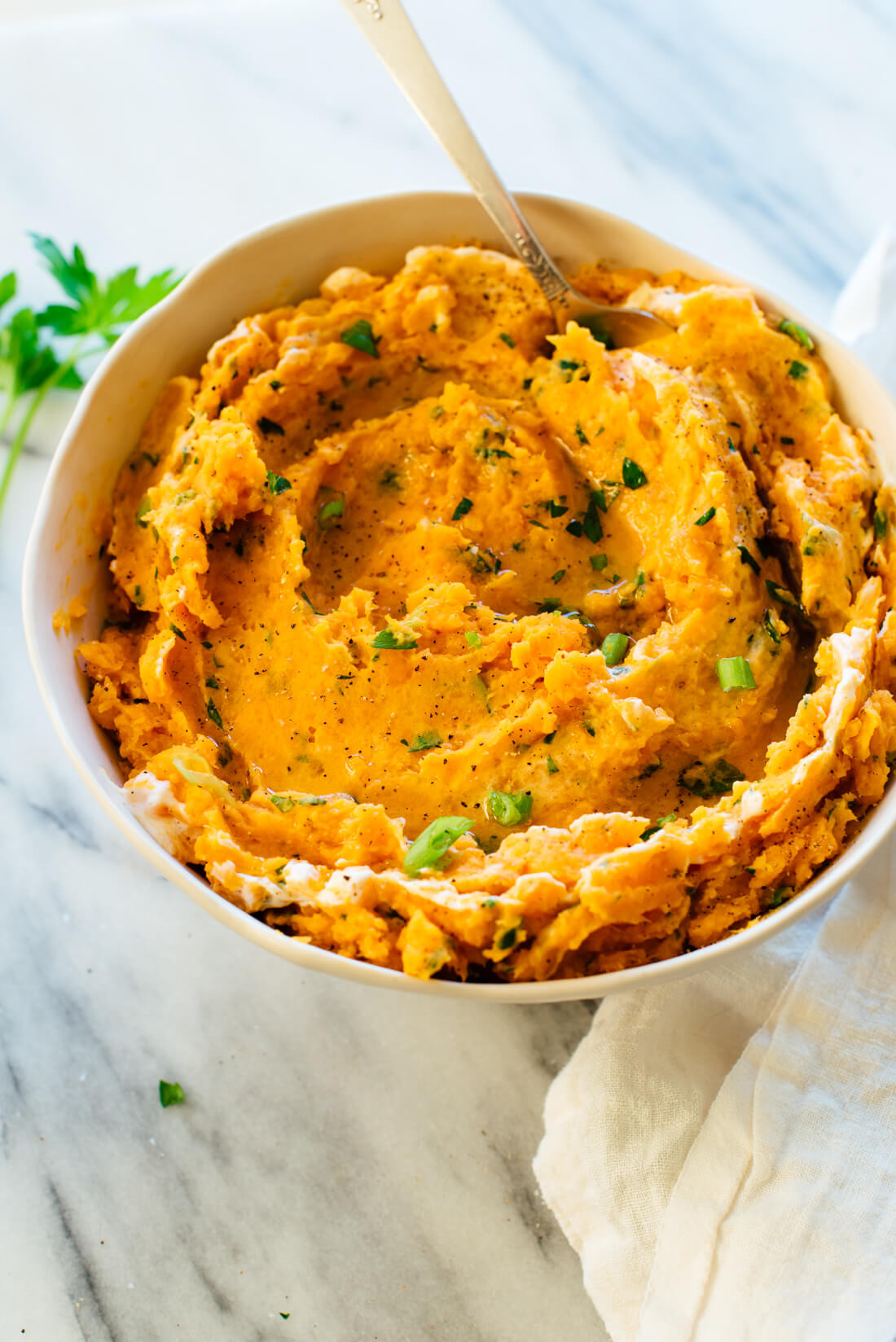 Savory Mashed Sweet Potatoes
 Savory Mashed Sweet Potatoes Cookie and Kate