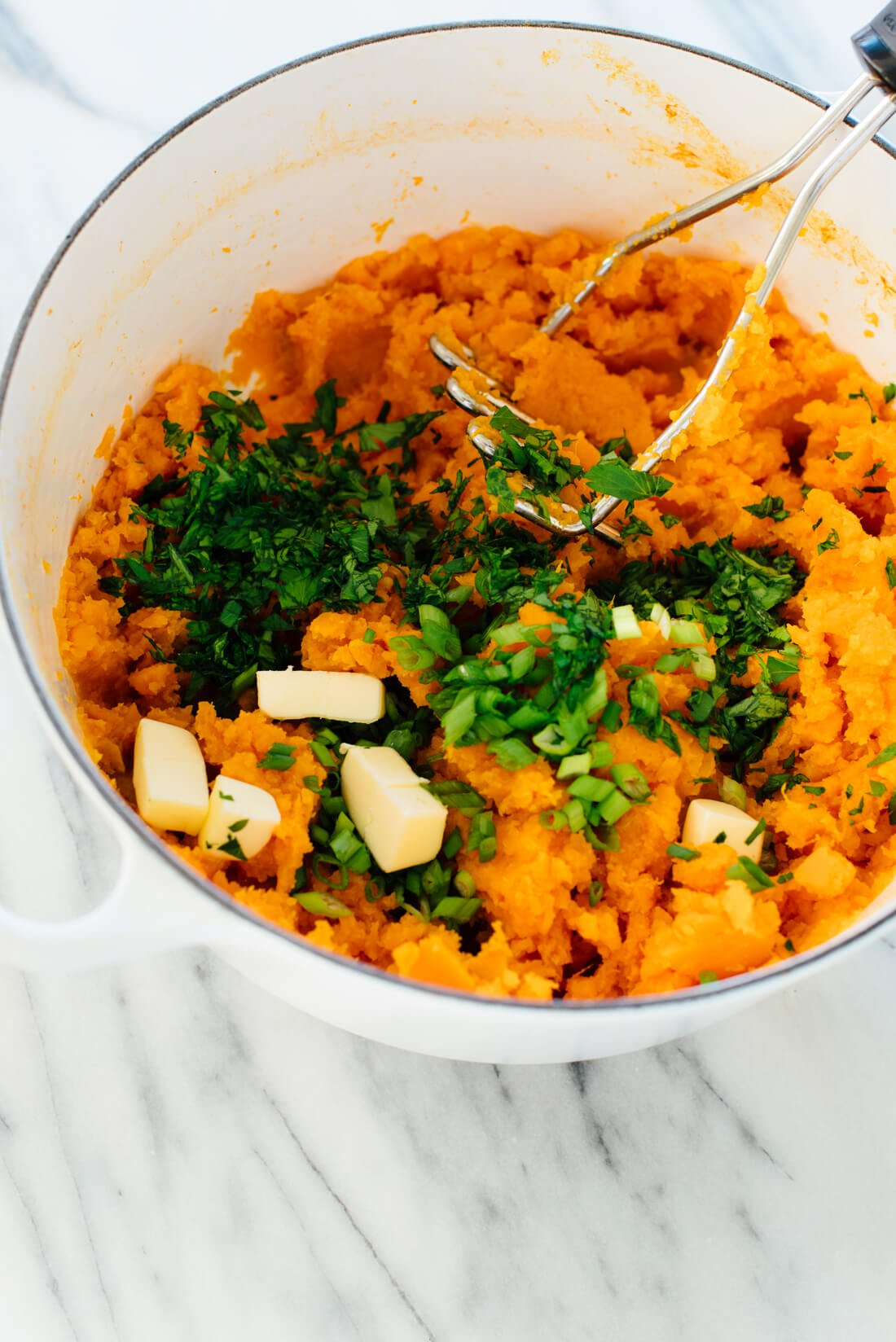 Savory Mashed Sweet Potatoes
 Savory Mashed Sweet Potatoes Cookie and Kate