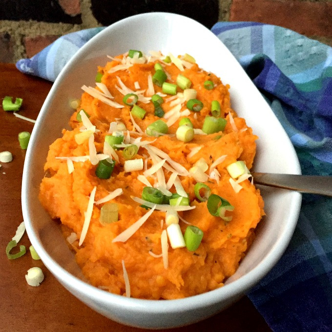 Savory Mashed Sweet Potatoes
 Savory Parmesan Mashed Sweet Potato Recipe Clean Eats