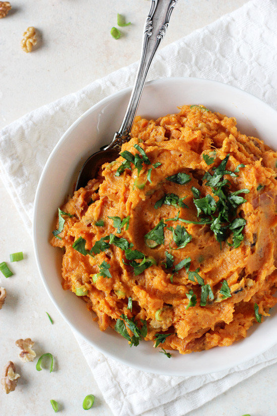 Savory Mashed Sweet Potatoes
 Savory Mashed Sweet Potatoes Cook Nourish Bliss