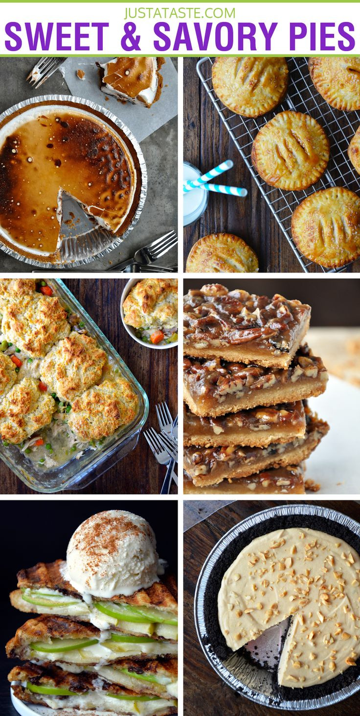 Savory Pie Recipes
 Sweet and Savory Pie Recipes on justataste