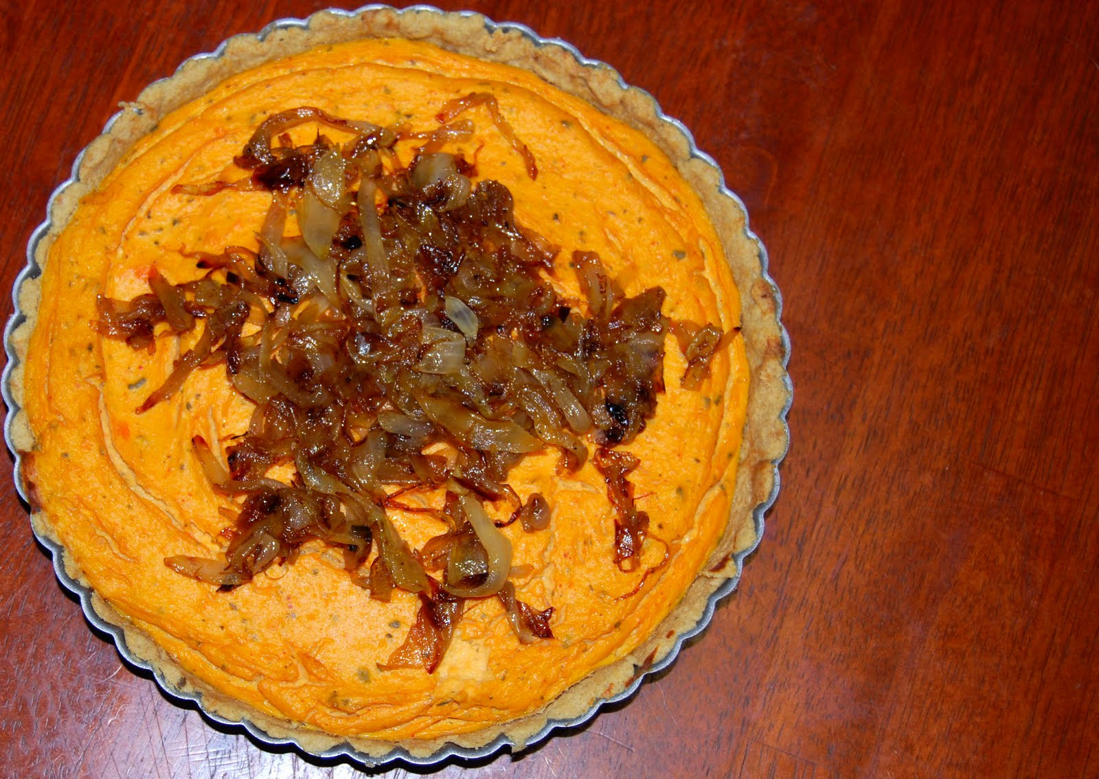 Savory Sweet Potato
 Savory Sweet Potato Quiche [Vegan] e Green Planet e