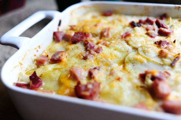 Scalloped Potato Ham
 Scalloped Potatoes and Ham