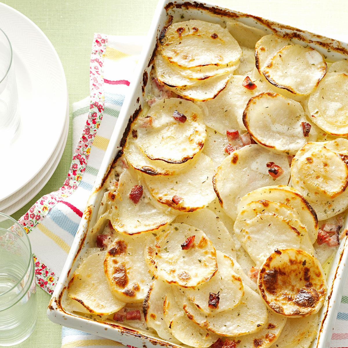 Scalloped Potato Ham
 Scalloped Potatoes with Ham Recipe