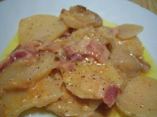 Scalloped Potatoes And Ham Crock Pot
 Crock Pot Scalloped Potatoes Recipe Food