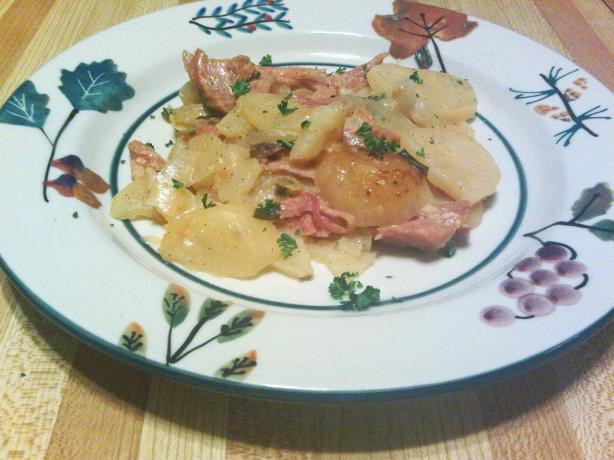 Scalloped Potatoes And Ham Crock Pot
 Ham And Scalloped Potatoes Crock Pot Recipe Recipe Food