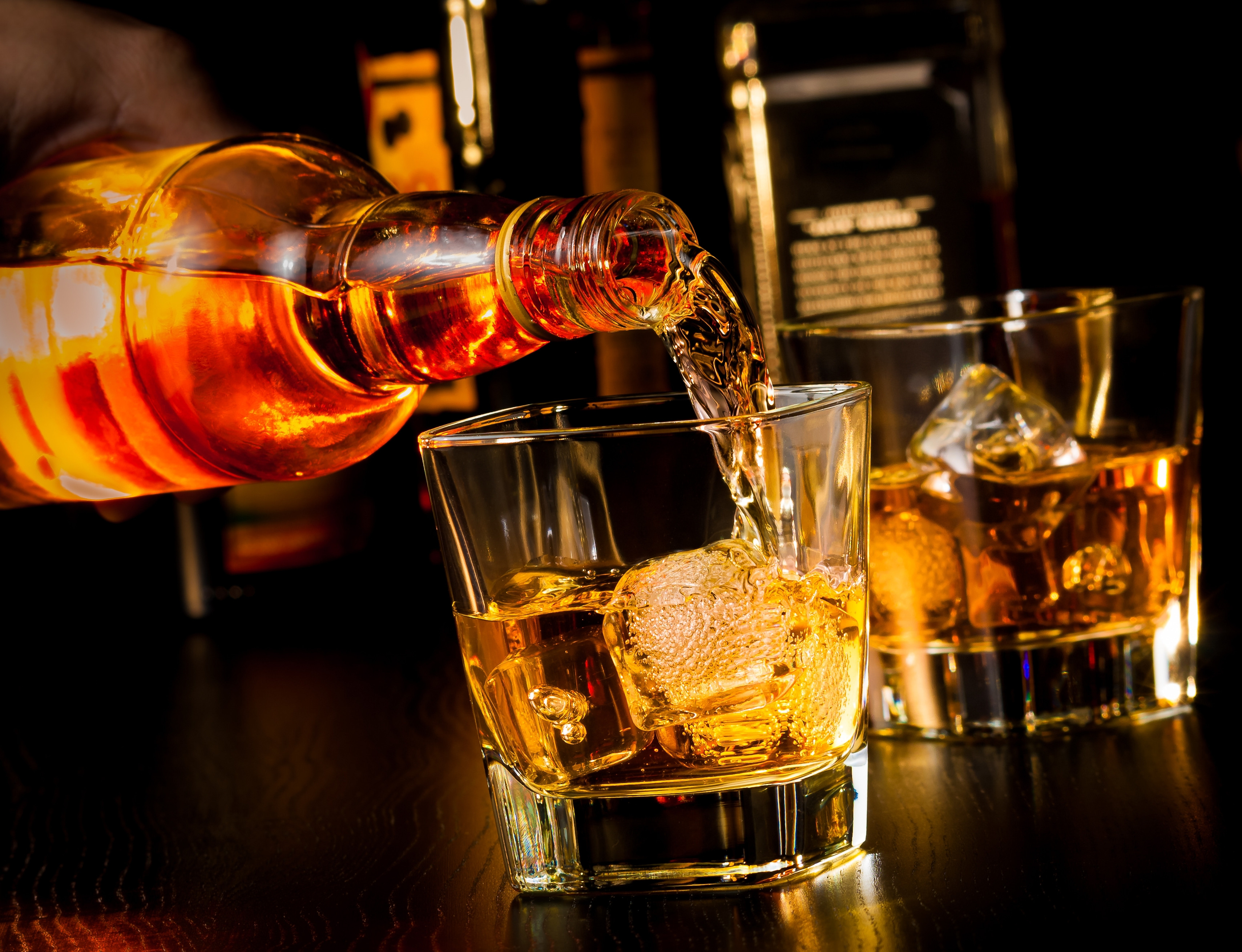 Scotch Whiskey Drinks
 The Real Difference Between Whiskey Bourbon Scotch and