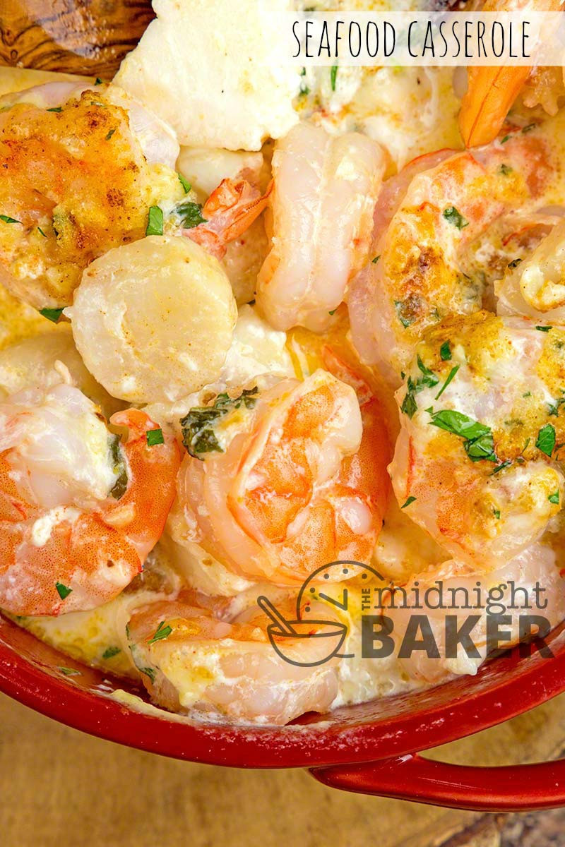 Seafood Casserole Recipe
 Seafood Casserole The Midnight Baker