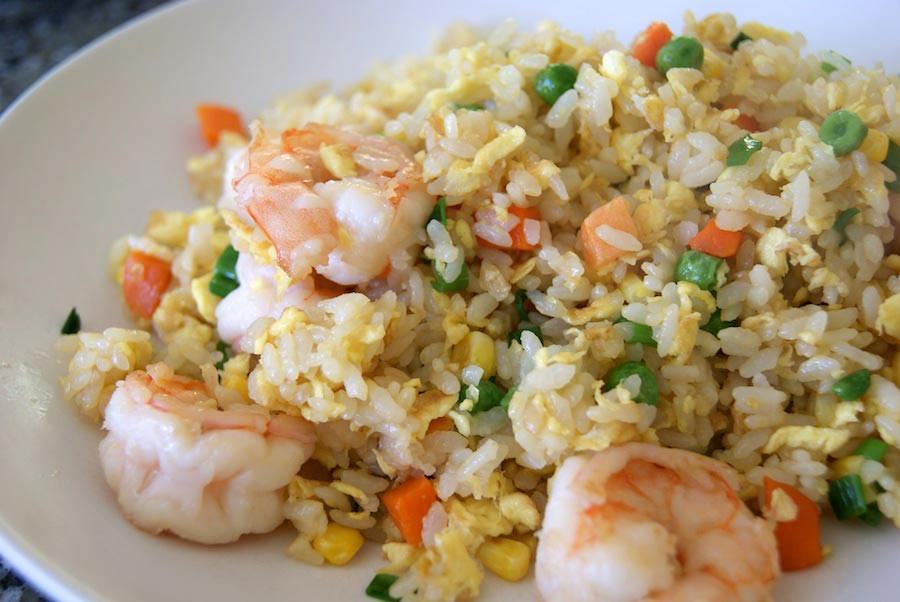 Seafood Fried Rice
 Chinese Style Shrimp Fried Rice