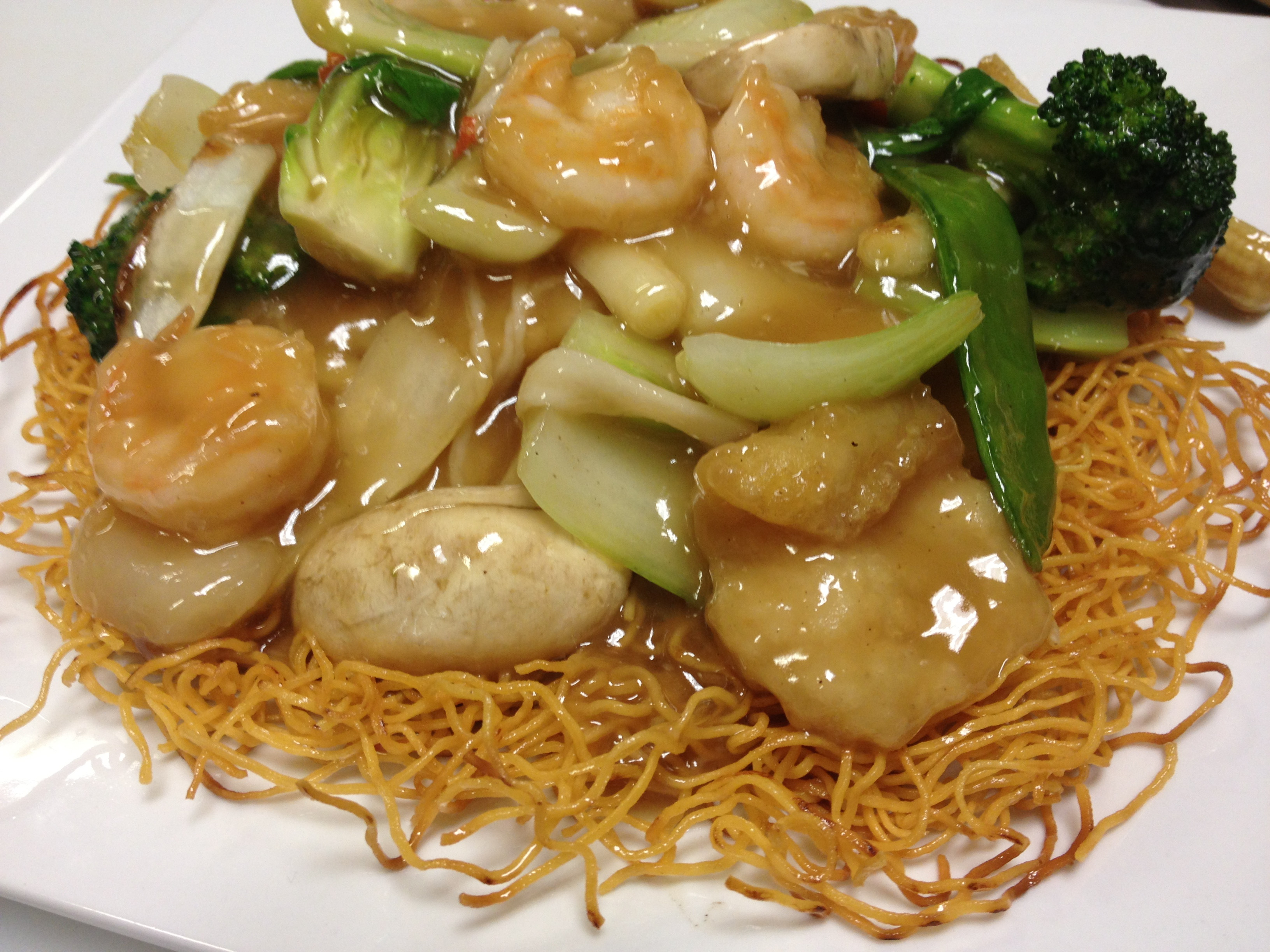 Seafood Pan Fried Noodles
 Kitchen Specials