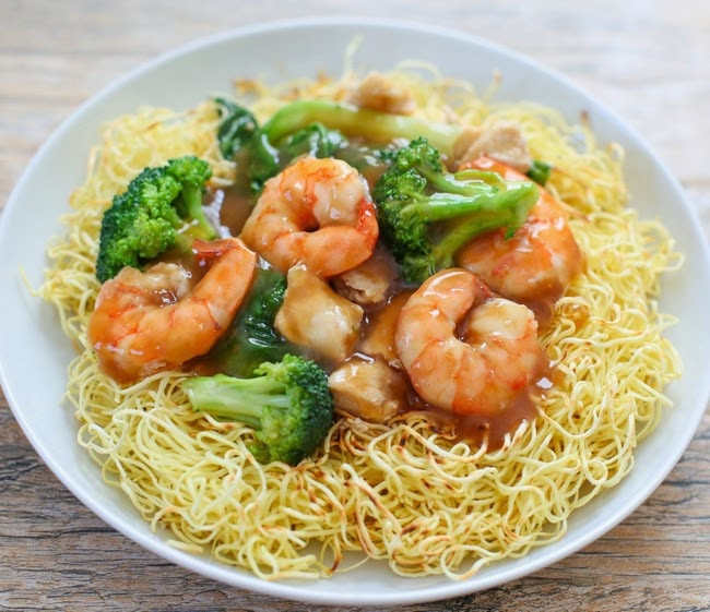 Seafood Pan Fried Noodles
 Crispy Pan Fried Noodles Kirbie s Cravings