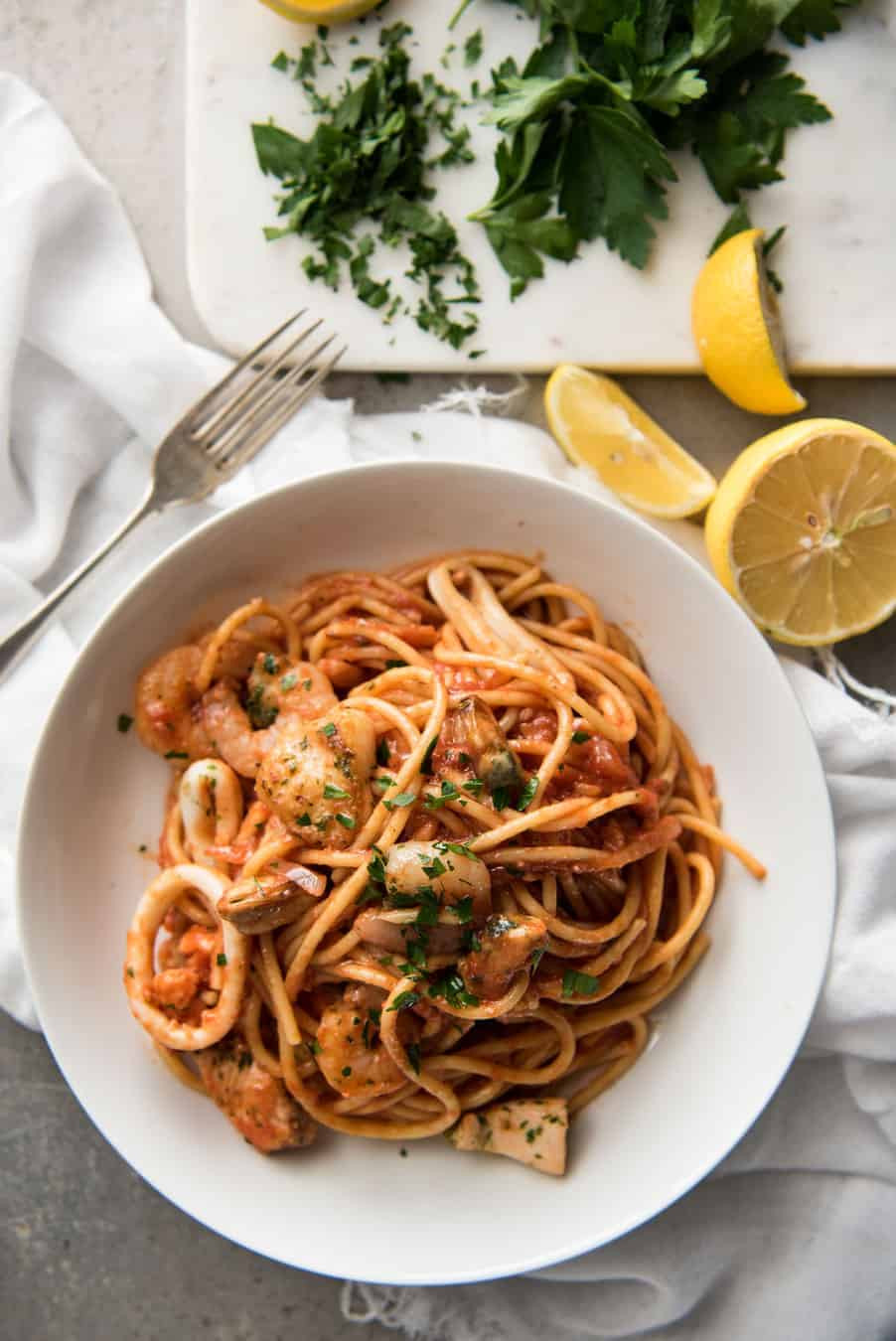 Seafood Pasta Sauces
 Seafood Spaghetti Marinara
