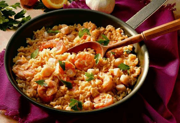 Seafood Risotto Recipe
 Lemony Seafood Risotto