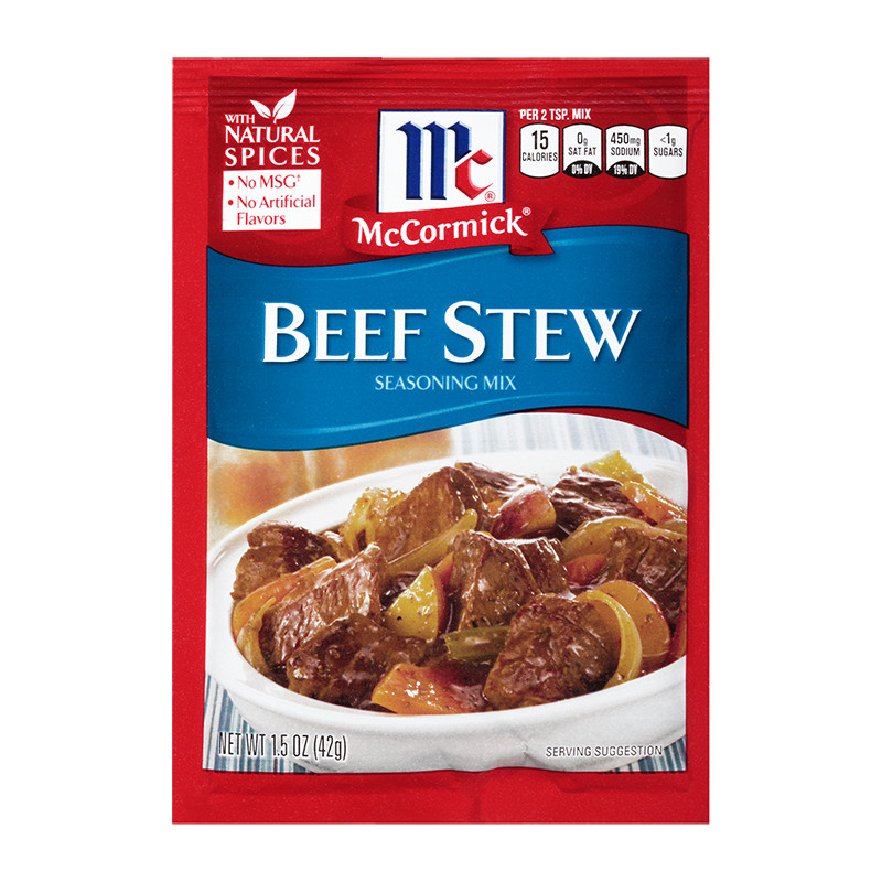 Seasonings For Beef Stew
 McCormick Beef Stew Seasoning Mix