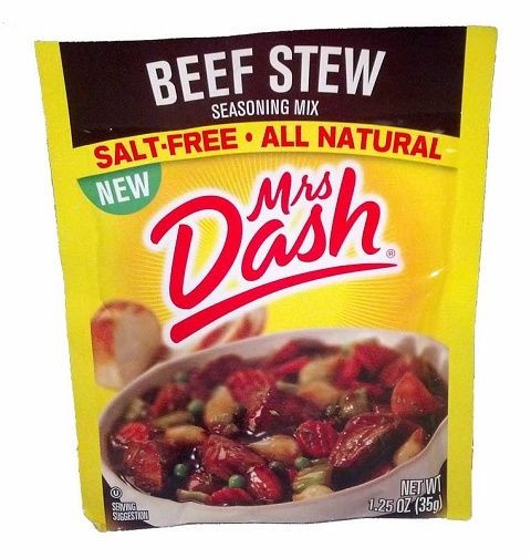 Seasonings For Beef Stew
 Mrs Dash Salt Free Beef Stew Seasoning Mix Packet