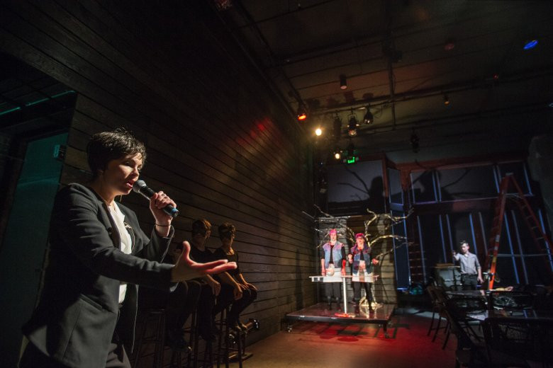 Seattle Dinner Theater
 Cafe Nordo’s foo theater feeds ‘new’ Pioneer Square