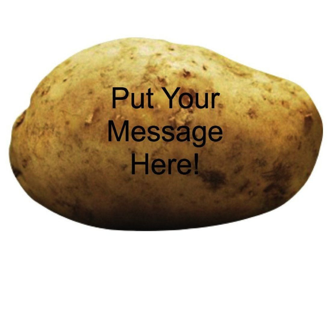 Send A Potato
 Send A Message A Real Potato Gag Gift – TAGIBBI