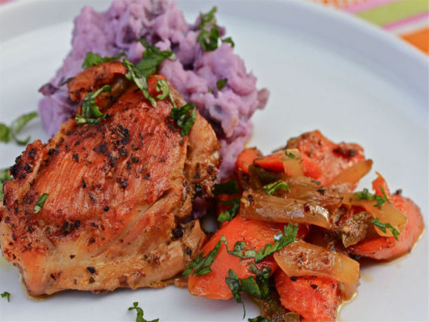 Serious Eats Mashed Potatoes
 Chicken En Escabeche With Purple Mashed Potatoes Recipe