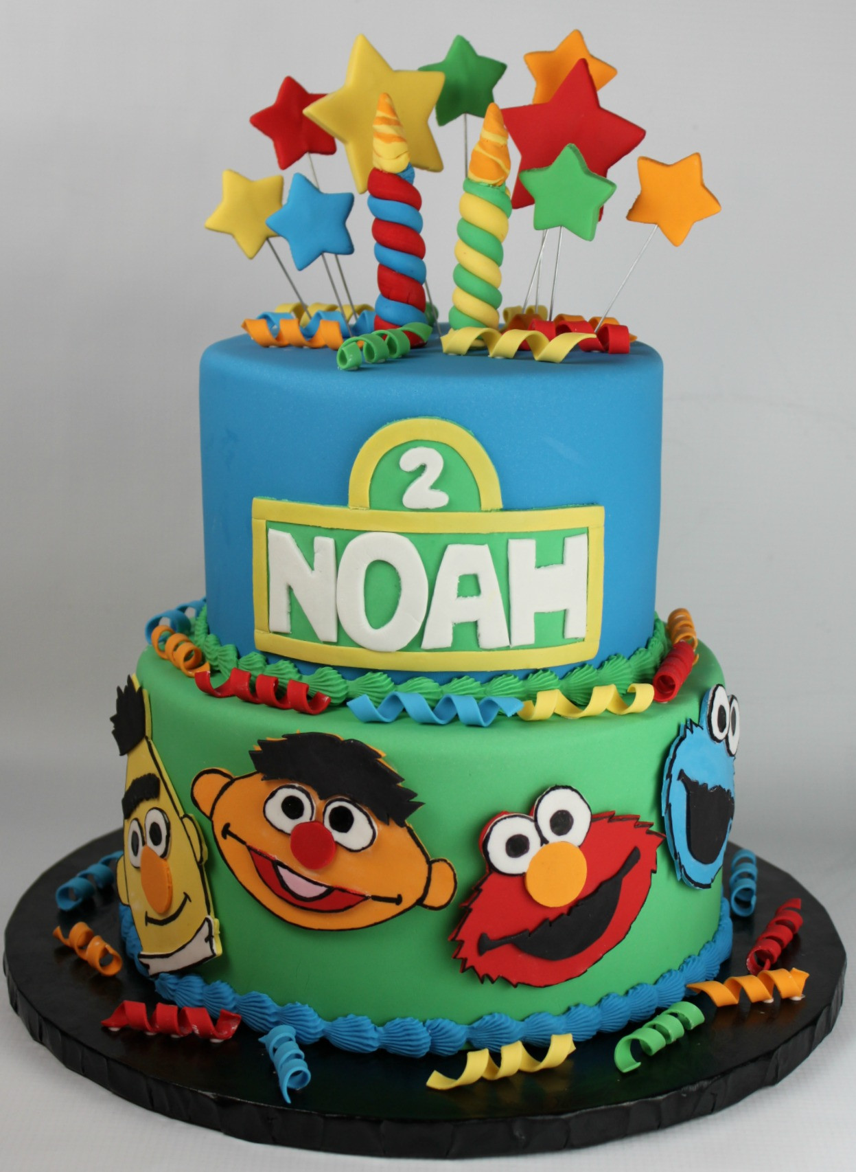 Sesame Street Birthday Cake
 Sesame Street Second Birthday Cake