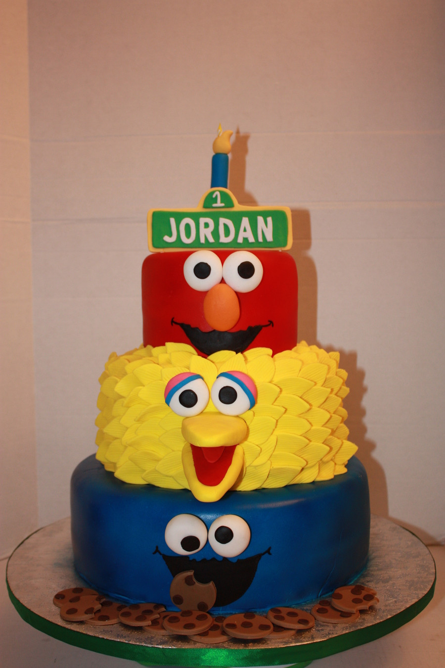 Sesame Street Birthday Cake
 Sesame Street Cake CakeCentral