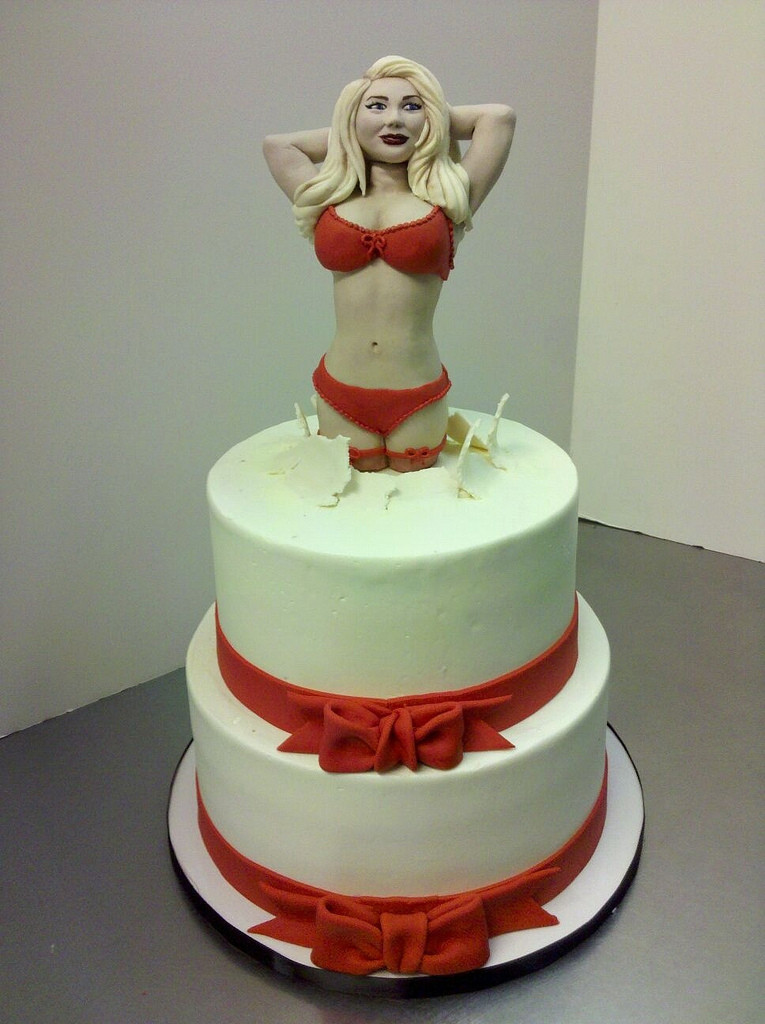 Sexy Birthday Cake
 y Birthday Cake Polkadots Olga