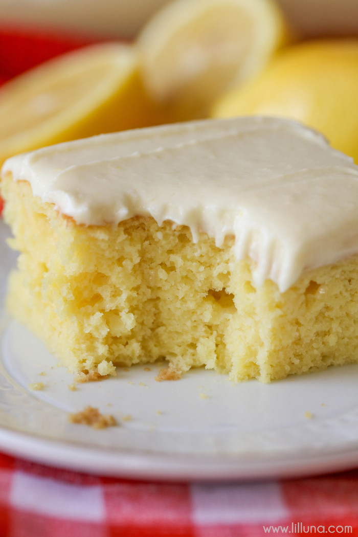 Sheet Cake Recipes
 Lemon Sheet Cake Lil Luna