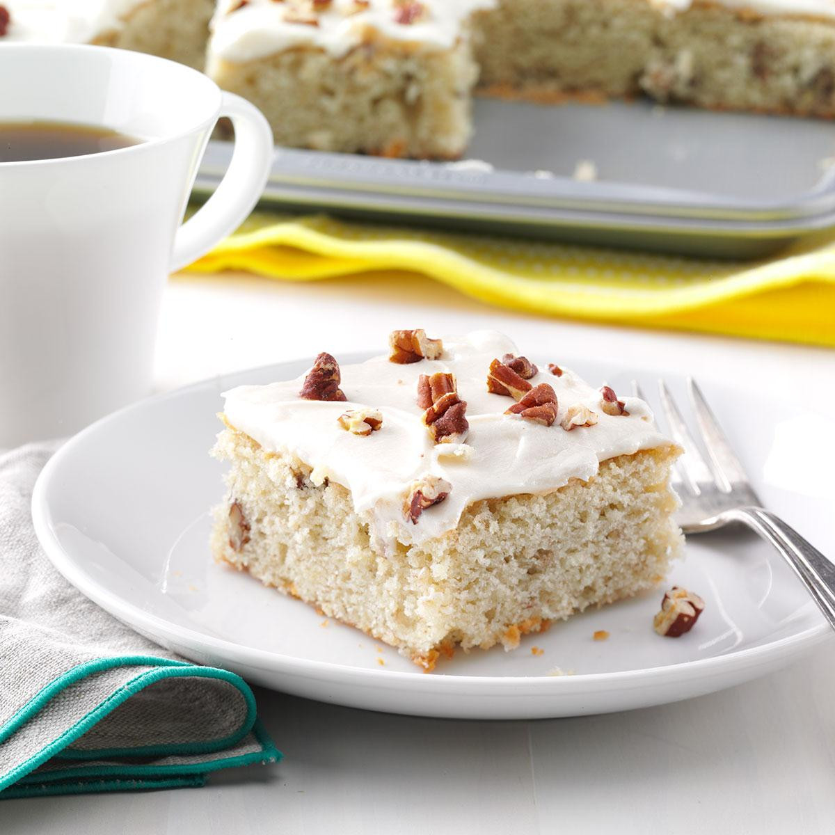 Sheet Cake Recipes
 Banana Pecan Sheet Cake Recipe