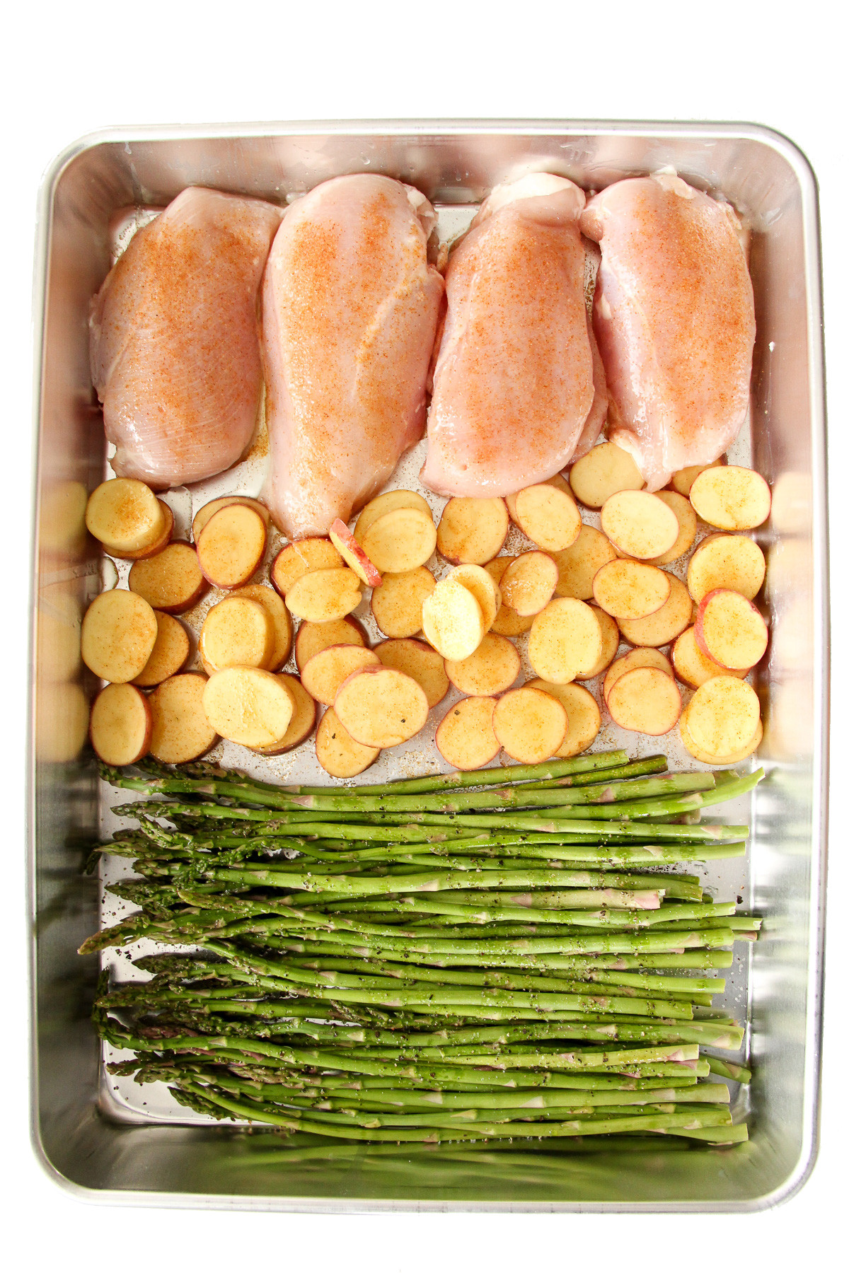 Sheet Pan Dinner
 Lemon and Maple Salmon Sheet Pan Dinner A Pretty Life In