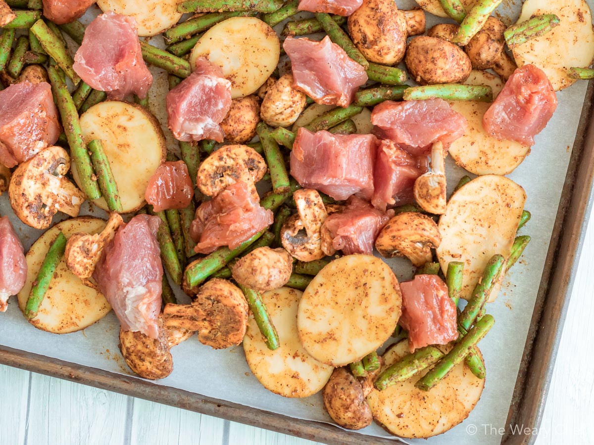 Sheet Pan Dinner
 Pork Sheet Pan Dinner The Weary Chef