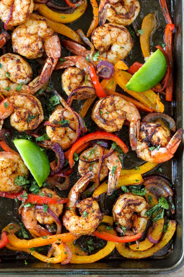 Sheet Pan Shrimp Fajitas
 e Sheet Pan Shrimp Fajitas No 2 Pencil