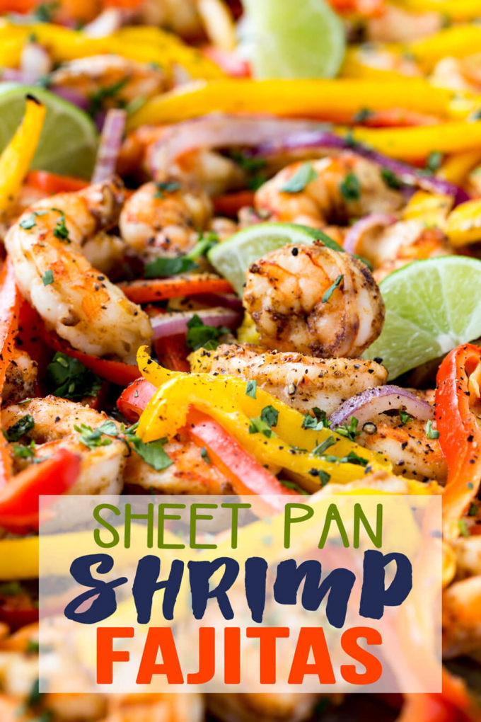 Sheet Pan Shrimp Fajitas
 Sheet Pan Shrimp Fajitas Easy Peasy Meals