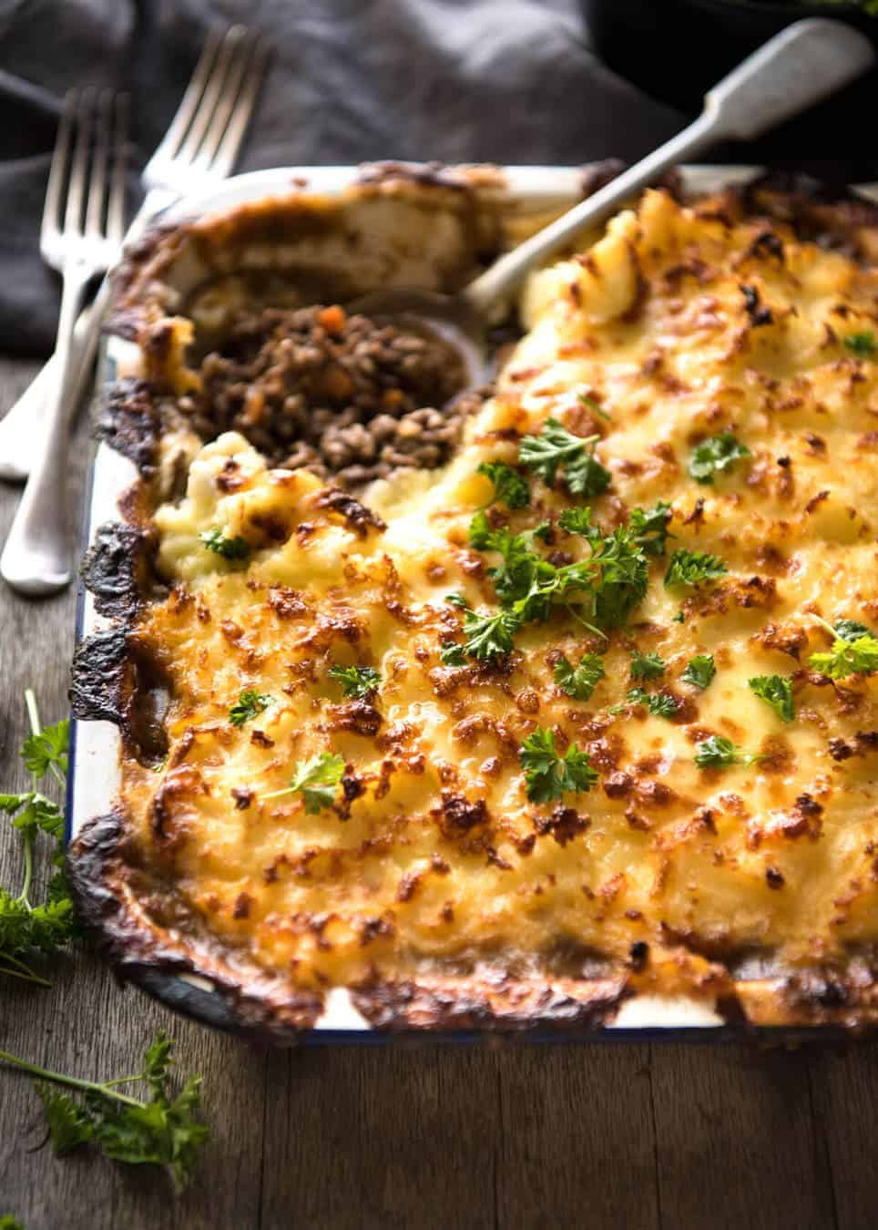 Shepherd'S Pie With Ground Beef
 Cottage Pie