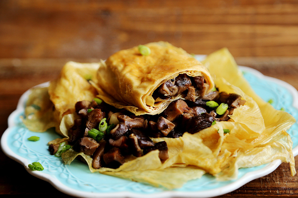 Shiitake Mushrooms Recipe
 Shiitake Mushroom and Beancurd Roll Recipes Ve ables