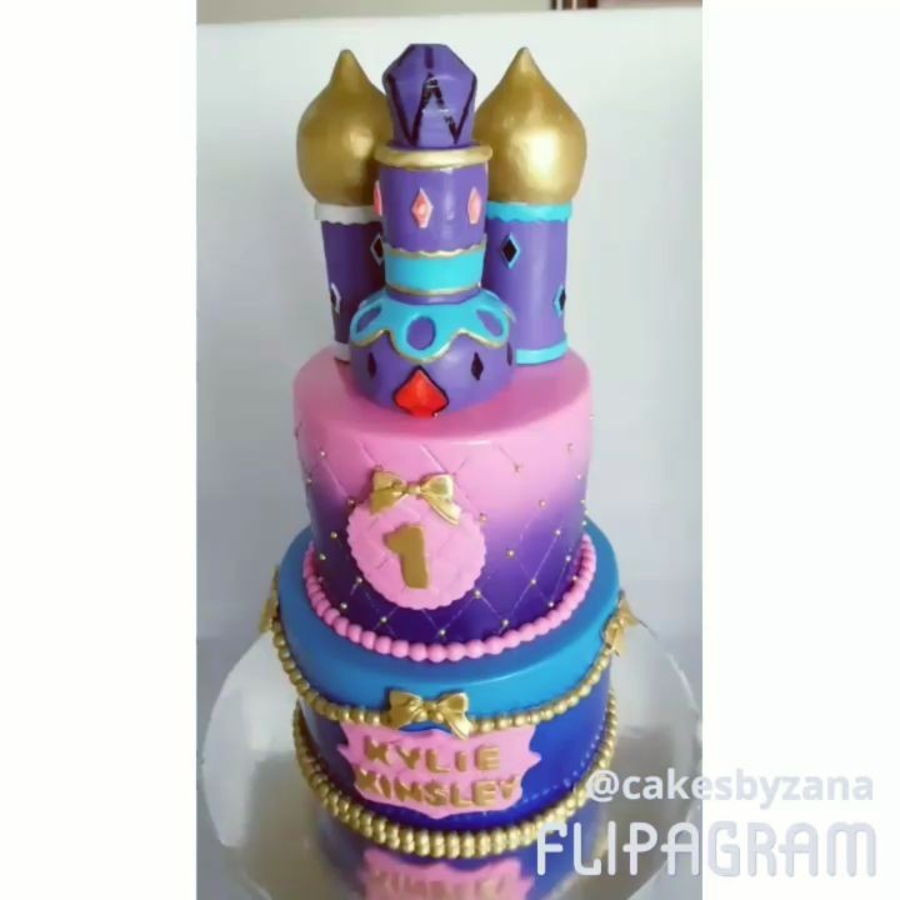 Shimmer And Shine Birthday Cake
 Shimmer & Shine 1St Birthday Cake CakeCentral