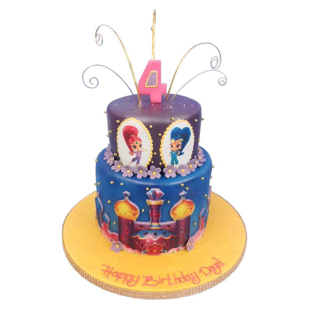 Shimmer And Shine Birthday Cake
 Shimmer and Shine Cake Birthday Cakes