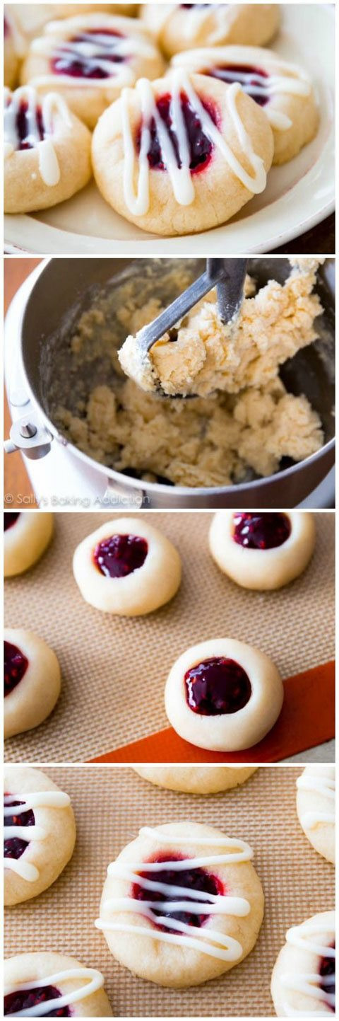 Shortbread Thumbprint Cookies
 Raspberry Almond Thumbprint Cookies Sallys Baking Addiction