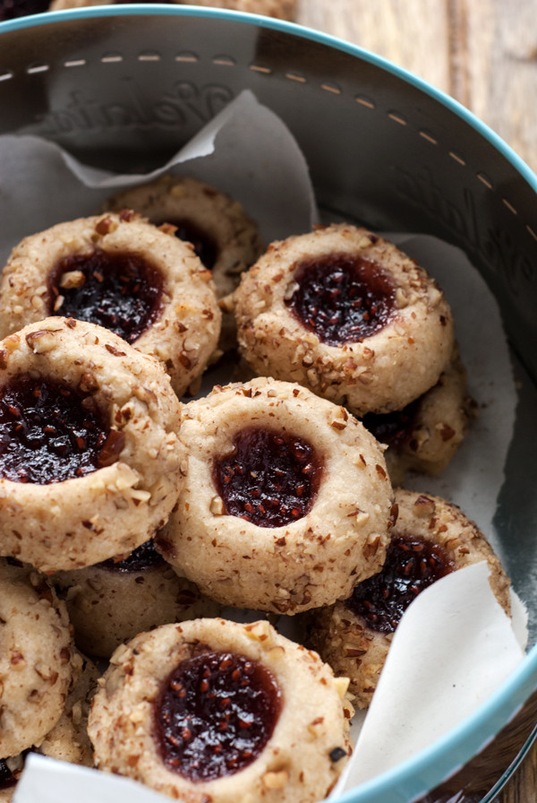 Shortbread Thumbprint Cookies
 Raspberry Shortbread Thumbprint Cookies The Pretend