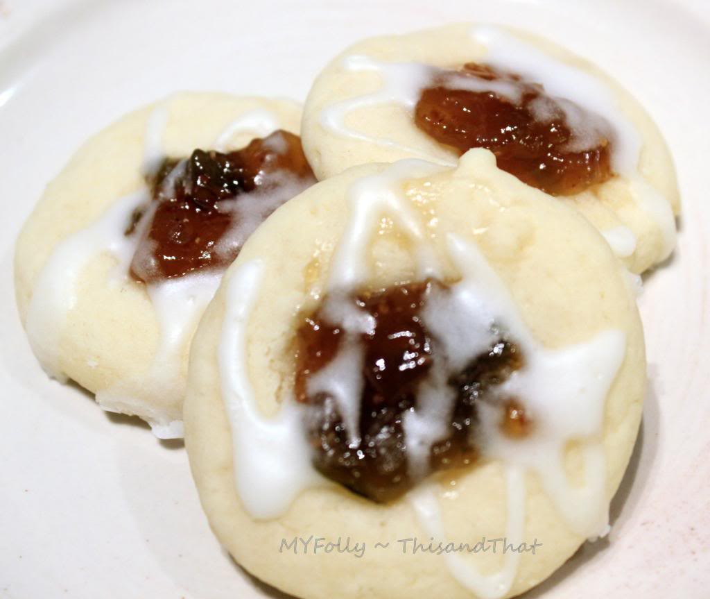 Shortbread Thumbprint Cookies
 This and that Shortbread Thumbprint Cookies