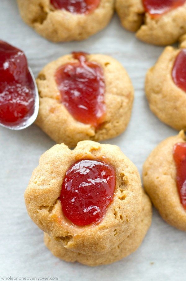 Shortbread Thumbprint Cookies
 Jam Shortbread Thumbprint Cookies