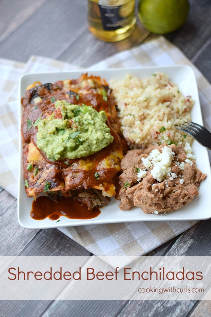 Shredded Beef Enchiladas
 Shredded Beef Enchiladas Cooking With Curls