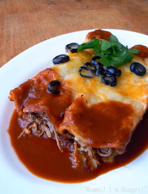 Shredded Beef Enchiladas
 NorCal Happenings Slow Cooker Shredded Beef Enchiladas