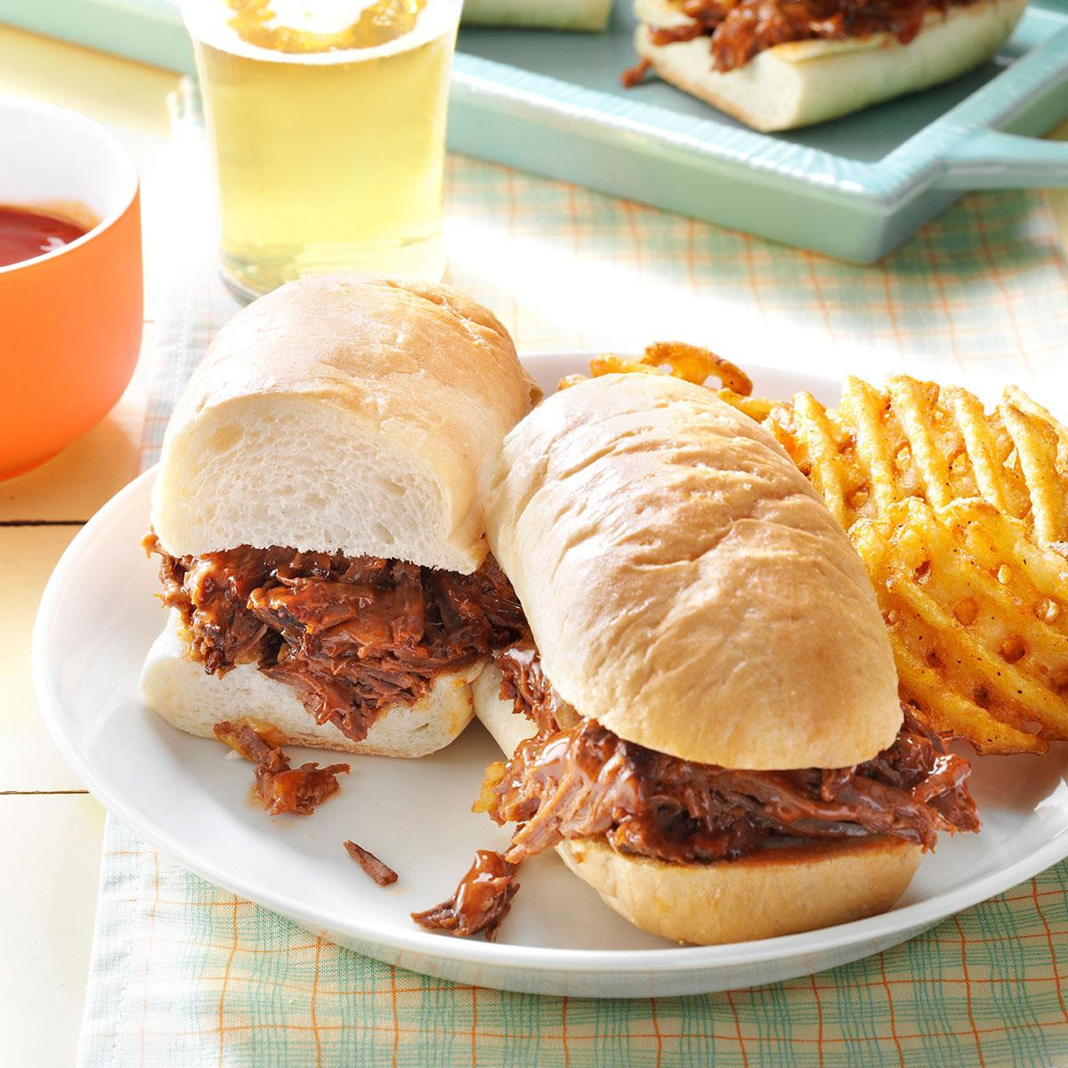 Shredded Beef Sandwiches
 Shredded Beef Sandwiches Recipe